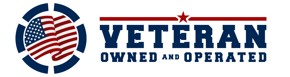 Veteran owned and operated business logo